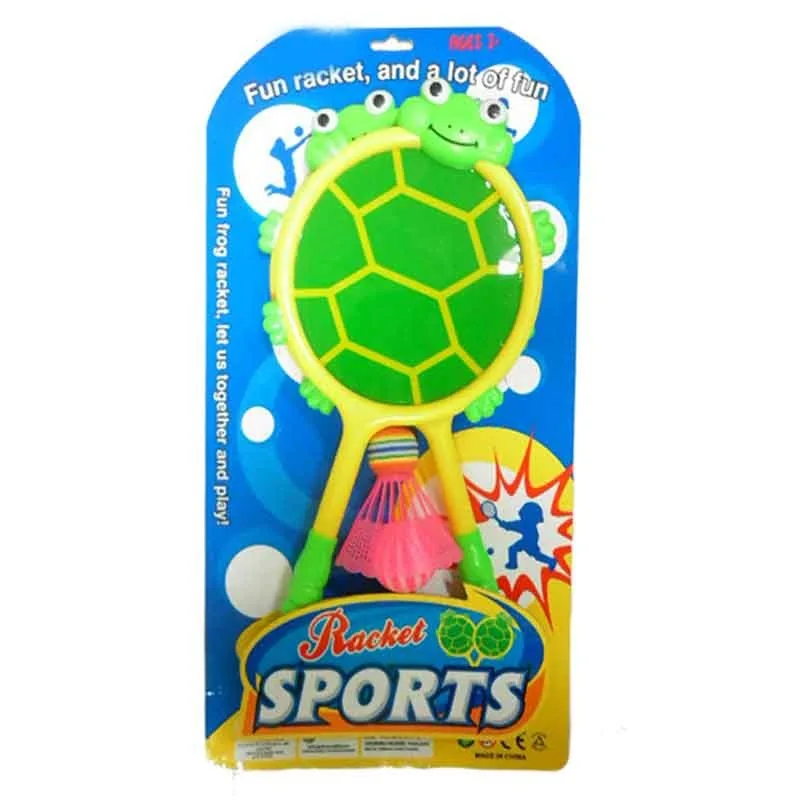 

Children Casual Sports Toy Cartoon Racket Frog Racket Sports Toy Beach Racket