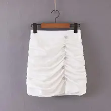 Новинка, сексуальные женские мини-юбки, стразы, высокая талия, женская одежда, Faldas Mujer