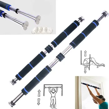 

Door Horizontal Bars Steel 200kg Adjustable Home Gym Workout Chin push Up Pull Up Training Bar Sport Fitness Sit-ups Equipments