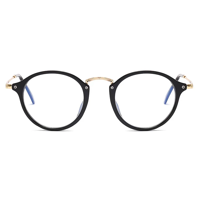 Компьютерные очки женские круглые очки oculos de grau Feminino анти-голубые световые линзы очки oculos