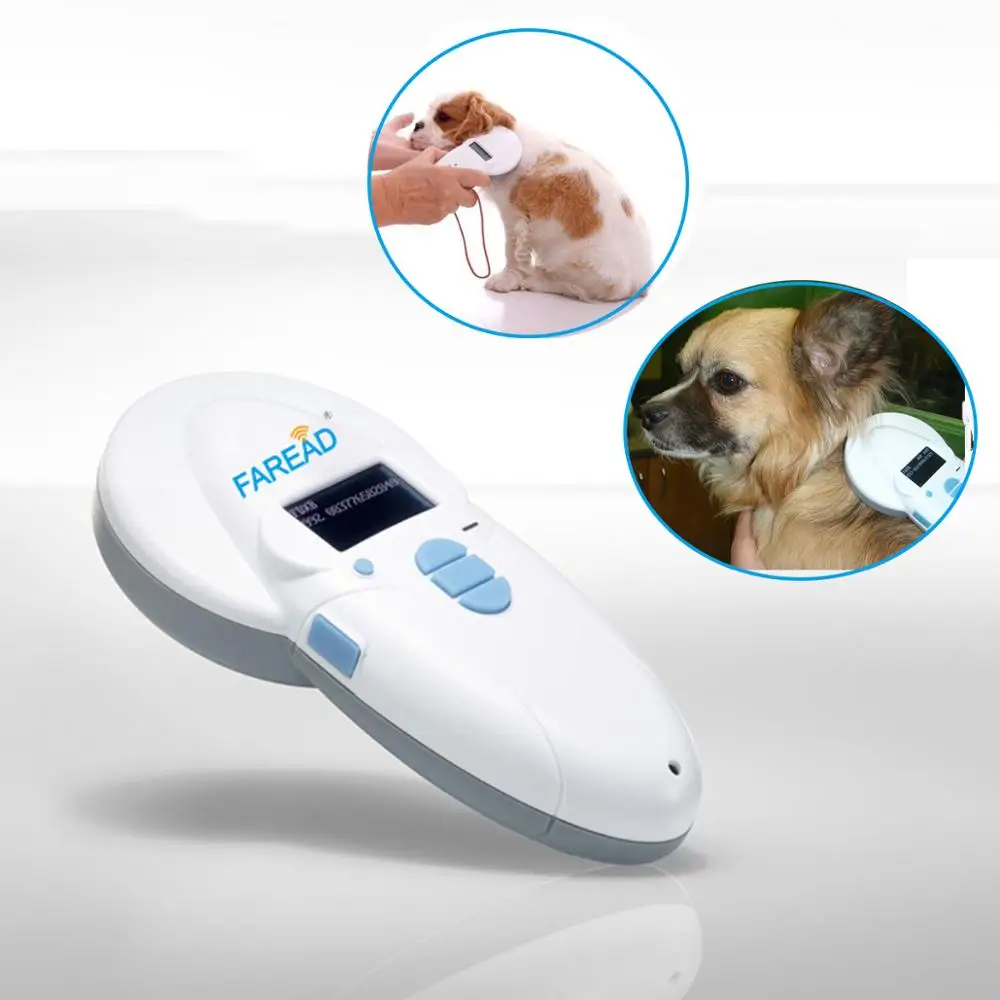 Android app 134,2 кГц/125 кГц Bluetooth RFID имплантат ID микрочип животное собака кошка домашнее животное чип считыватель сканер для ветеринара+ 2x бесплатно GT