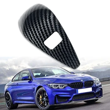 

for BMW 3 Series G20 2019 2020 ABS Carbon Fiber Interior Gear Shift Knob Cover Trim Handle Sleeve Buttons Cover Sticker