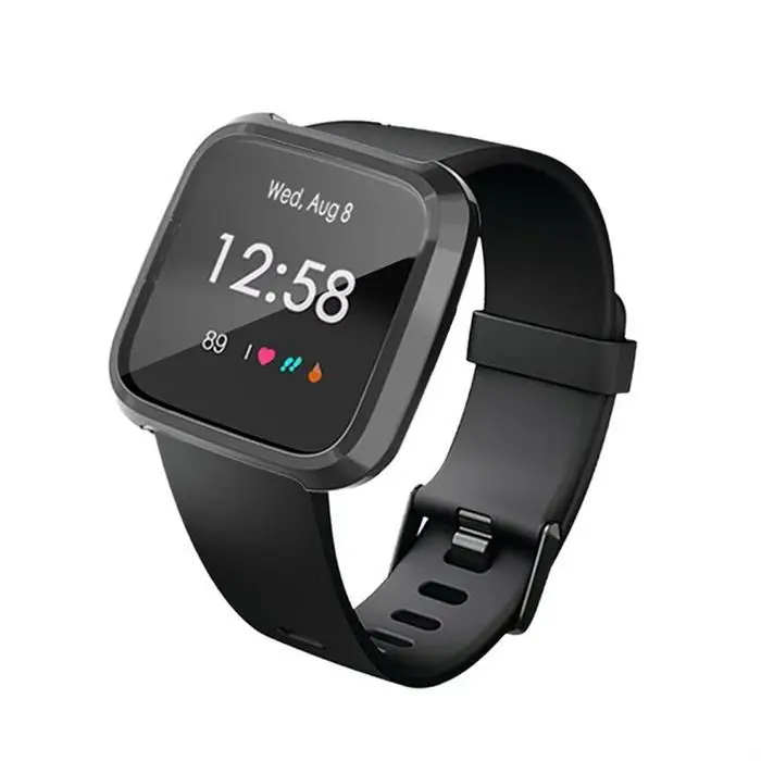 ТПУ Смарт часы защитный кожух протектор экрана для Fitbit Versa Lite