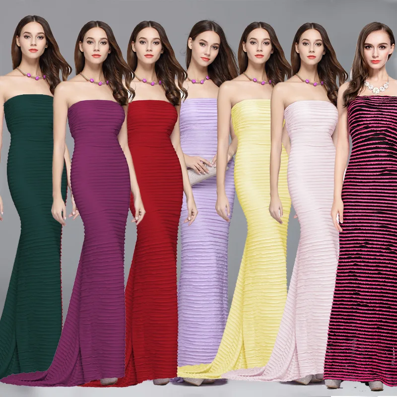 

Celebrity Dress Ruched mermaid of Strapless with Candy color Floor-Length Sexy and Beautiful