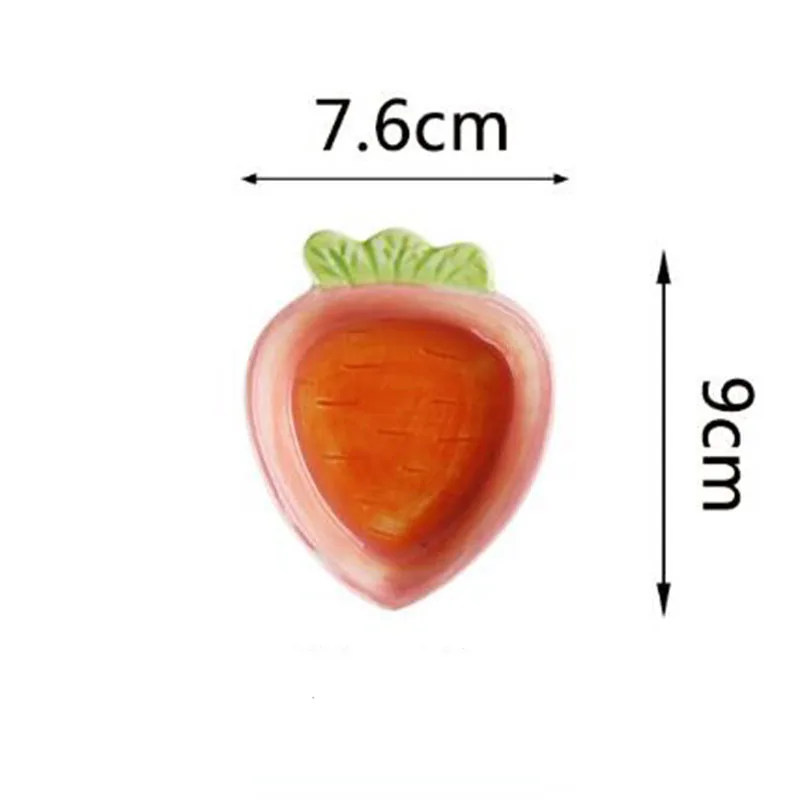 Бытовая керамика Посуда Фрукты животные милые в форме домашнего животного соус блюдо приправа чаша уксус Вкус доска блюдо для закусок Ktichen