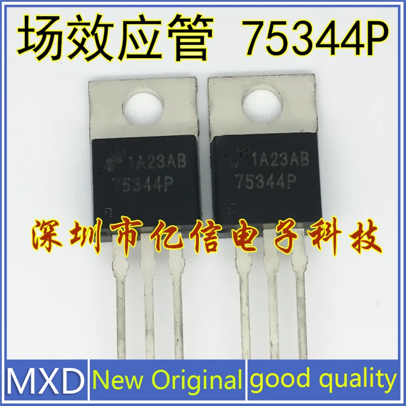 

5 шт./лот новый оригинальный полевой транзистор HUF75344P3 75344P TO-220 55V75A хорошего качества