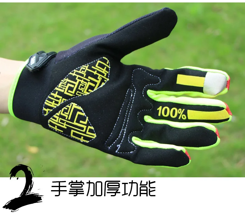 Стиль cyclegear мотоциклетные перчатки для езды на открытом воздухе по бездорожью локомотив полный палец игры сенсорный экран перчатки