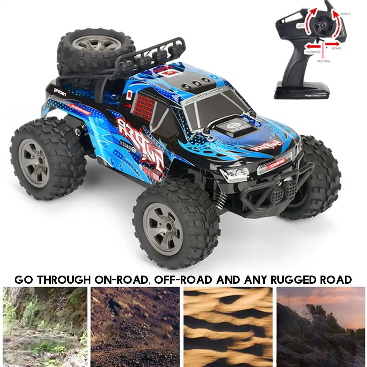 1:18 4WD RC машинки 2,4G радиоуправляемые игрушечные машинки RC модели 20 км/ч скоростные грузовики внедорожные грузовики игрушки подарок для детей Xms