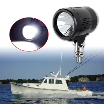

LED Boat Marine Light Underwater Boat LightUniversal 10W Ship/Yacht Light Waterproof LED Light IP68 Yacht Spotlight