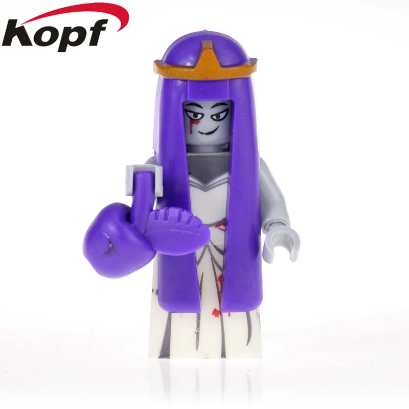 

Single Sale Halloween Wedding ghost Matherine King of Ooo Ice King Figures Building Blocks Learning Gift Toy Children PG1426
