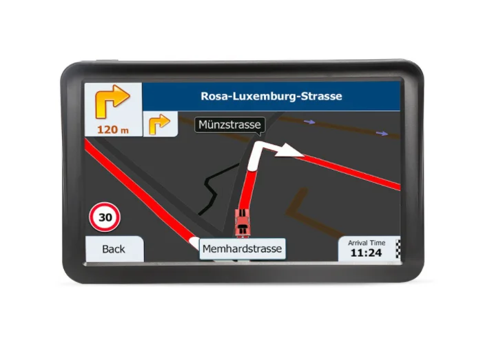 По DHL или FedEx 5 шт. gps навигационное устройство 9 дюймов HD конденсатор lincoln 8G 256MB спутниковая голосовая навигация Navitel Европа