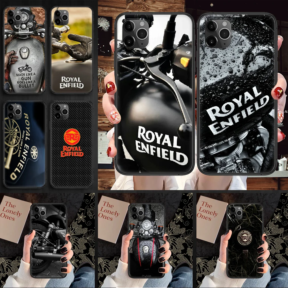 Роскошные мотоциклы Royal Enfield чехол для телефона Корпус iphone 5 5s se 2 6 6s 7 8 12 mini plus X XS XR 11