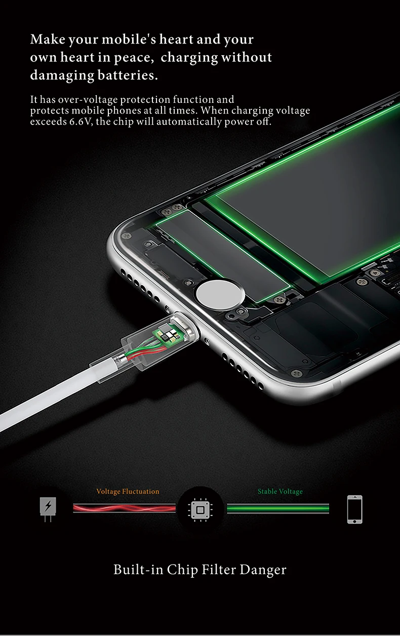 N-bravers мобильный зарядный кабель lightning для iPhone 11 pro max Apple IOS X S 6 7 8 plus 5 5S ipad с чипами Q8