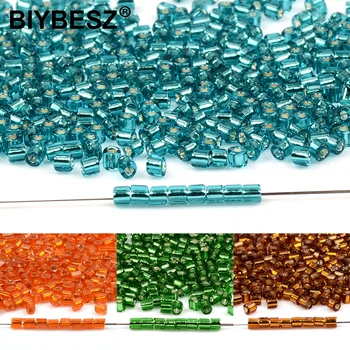 

3mm H Shape Czech Glass Beads SeedBeads Loose Charm Rondelle Spacer Beads For DIY Bracelet Necklace Jewelry Making Wholesale