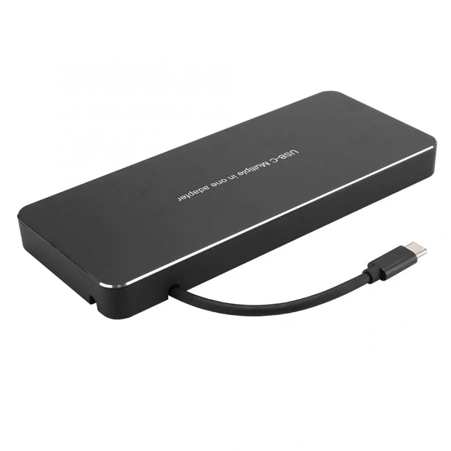 Многофункциональная док-станция 9 в 1 type-C с выходом 1080p 60 Гц лучшая док-станция для отвода тепла