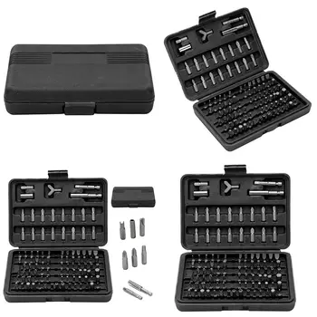 

100 Screwdriver Set Screwdriver Tamperproof Torx Hex Bit Chrome Vanadium HK