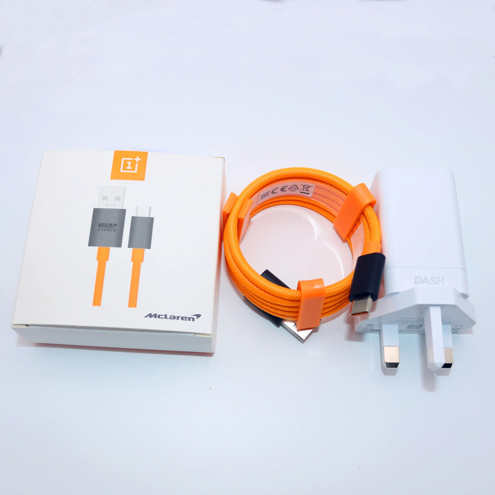 UK Charger set Oneplus 7 6T 5V4A Dash зарядное устройство Тип C mlaren деформационный кабель 6A Быстрая зарядка для OnePlus 7 6T 6 5 5T 3T - Тип штекера: UK Charger set
