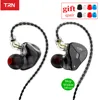 TRN BA5 5BA In Ear Earphone Metal IEM HIFI Monitor Running Sport Headset Stage Resolution Detachable 2Pin V90/ZSX/C12/AS10 ► Photo 1/6