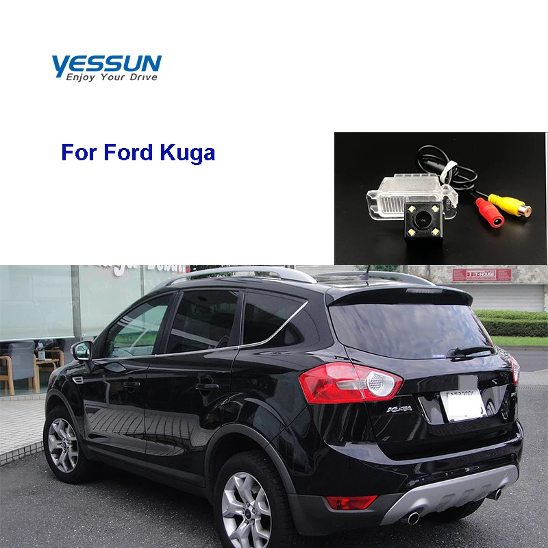 Автомобильная камера заднего вида Yessun для Ford Kuga MK1 kuga 1 2008 ~ 2012 CCD ночного