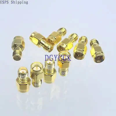DHL/EMS 200 шт. адаптер преобразования SMA Мужской M SMA для женщин F RF разъем для радио-h2