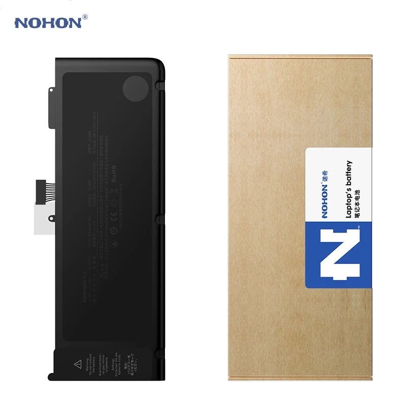 Nohon ноутбук Батарея для MacBook Pro 1" A1321 A1286 MC721 MC723 A1382 10,95 V Батарея A1321 A1286 MC118 MC372 MC723 A1382 MC371