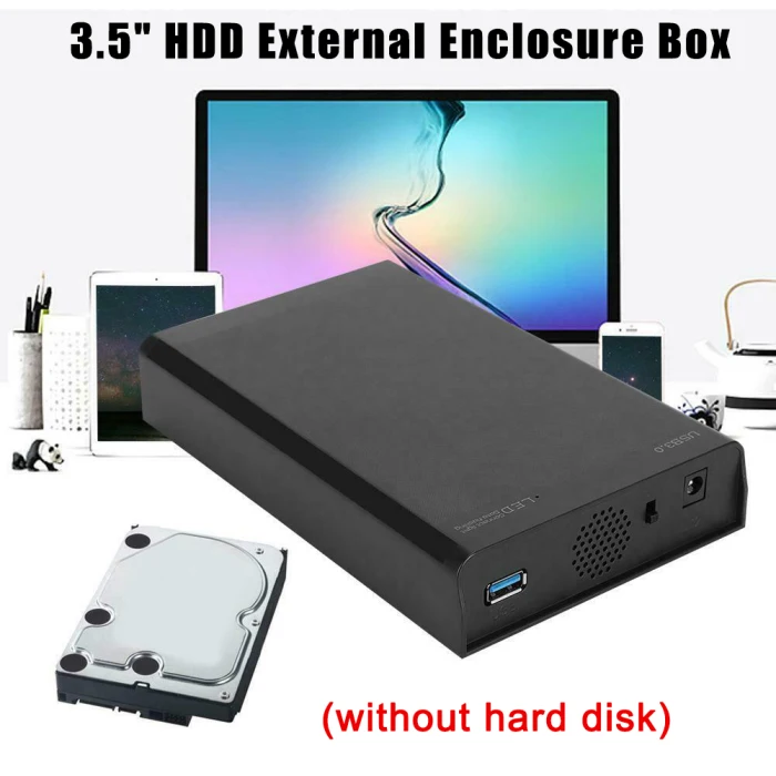 3," Корпус для внешних жестких дисков коробка для жесткого диска USB 3,0 на SATA Мобильный жесткий диск OD889