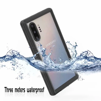 

for Samsung Note 10 plus 100% Waterproof Case Full Protect Phone Cover for Samsung Galaxy Note 10 Swimming Driving Case