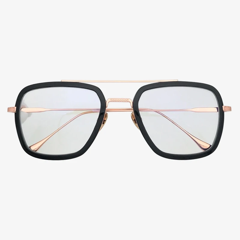 No3 Eyeglasses Квадратная оправа для очков для мужчин, классические очки с прозрачными линзами, оптическая оправа для очков для мужчин - Цвет оправы: No3 Eyeglasses