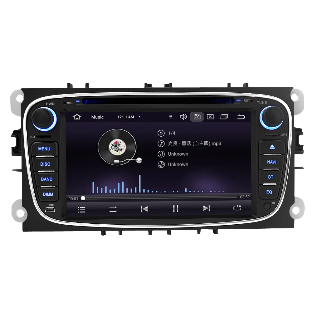 Clearance Android 9.0 Car DVD Stereo Player GPS Multimedia for Ford Focus Auto Radio RDS GPS Glonass Navigation 4 Clearance Android 9.0 Car DVD Stereo Player GPS Multimedia for Ford Focus Auto Radio RDS GPS Glonass Navigation 4