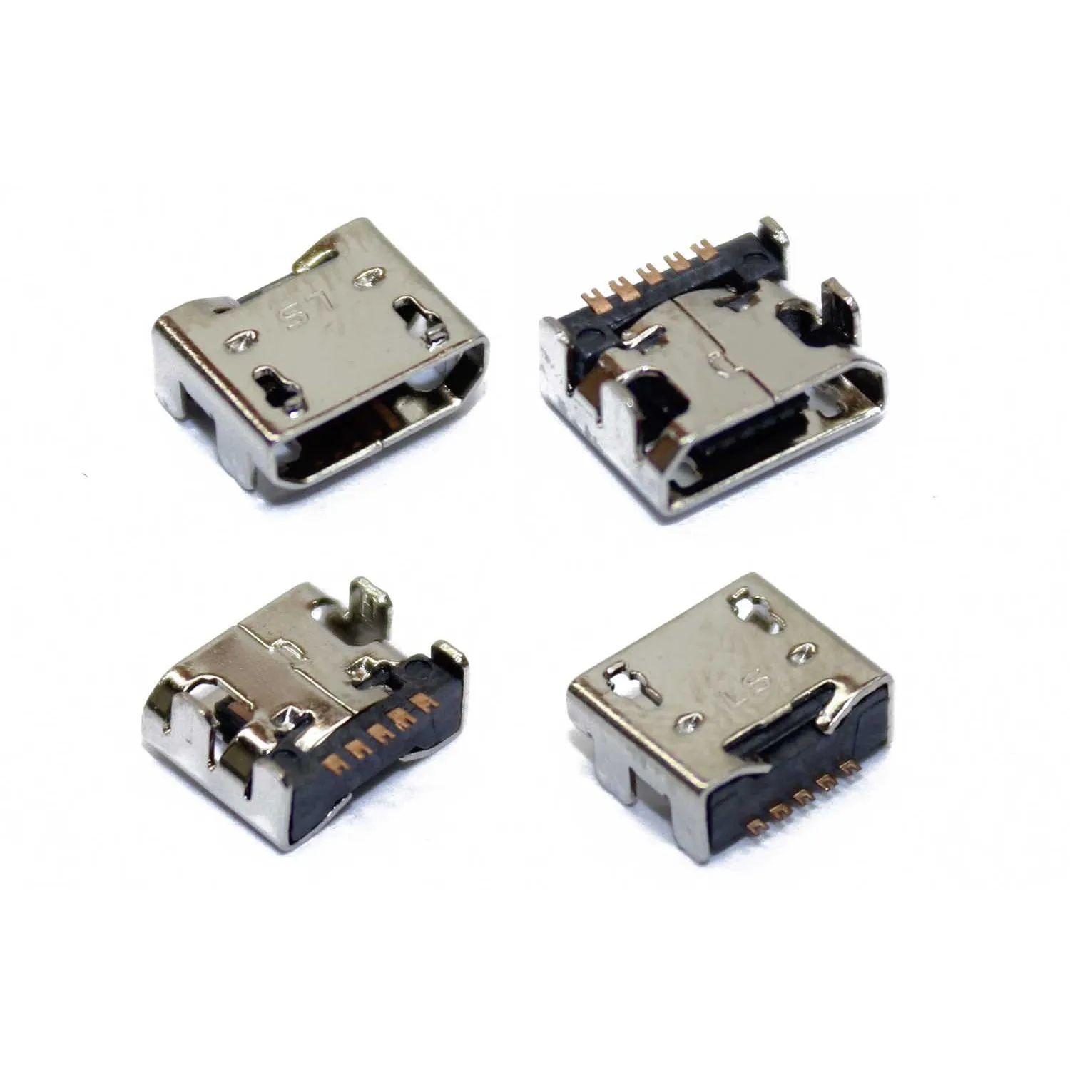 Разъем зарядки MicroUSB 5 pin на плату LG E612 Optimus L5 P705 L7 E400 L3 |