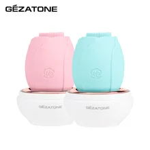 Электрическая силиконовая щетка-массажер Gezatone AMG 110 для лица обеспечивает массажный уход и деликатное, глубокое очищение к