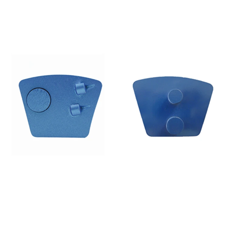 

PCD29 Double Pins Quick Lock Blank Trapezoid PCD Floor Grinding Block Two Quarter PCD Grinding Plate with Round Segment 12PCS