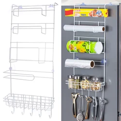 Kitchen Multifunction Refrigerator Storage Refrigerator Hanging Storage Rack Holder Large Capacity for Home Kitchen Fridge @LS