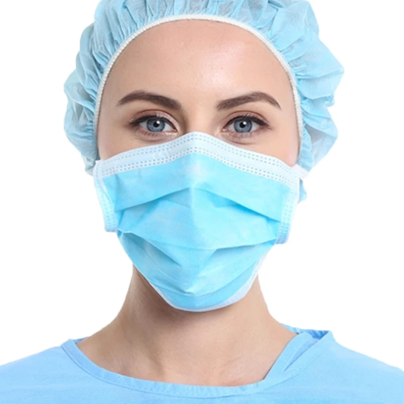 

Medical Surgical Mask 4 Ply Surgical Mask Blue Medical Mask Protective Masks