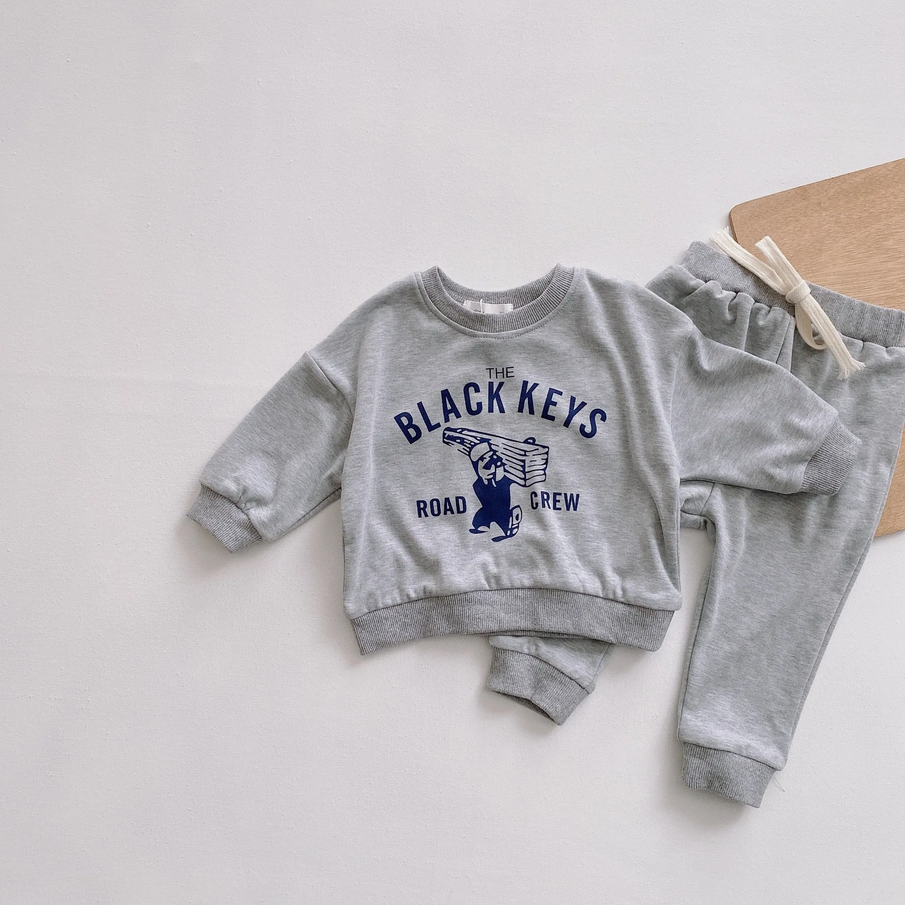 Newborn Baby Clothing Sets Boys Cartoon Long Sleeve Sweatshirt Tops Toddler Kids Girls Harem Pants Suit Children Clothes Set kids clothing set girls clothing set