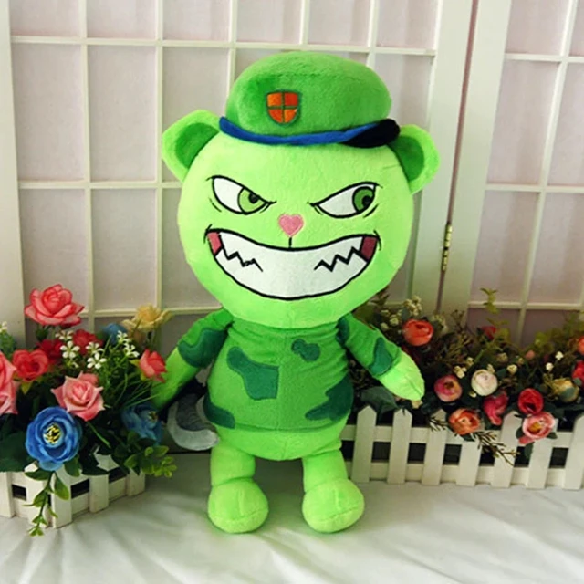 Happy Tree Friends plush dolls Anime HTF Flippy plush toys 40cm soft pillow  for gift