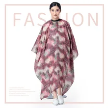 Парикмахерская профессиональная накидка для укладки волос, Парикмахерская накидка для стрижки волос для взрослых, водостойкая Парикмахерская накидка