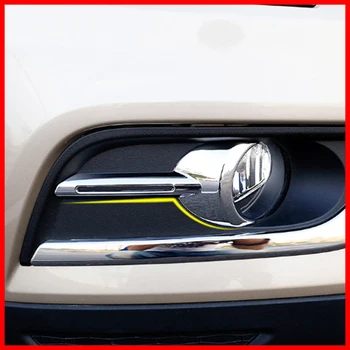 

Car Styling Front Head Fog Lights Lamp Molding Frame Cover Trim 2 Pcs / Set Fit For Renault for Koleos 2017 2018 2019