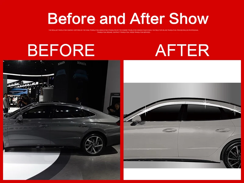 Для hyundai new sonata window козырек год 10-го поколения покрытие боковое Солнце Дождь защитный чехол внешние аксессуары