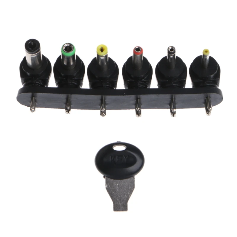 3 V-12 V USB AC/DC Импульсный адаптер питания с 6 выбираемыми DC выходными вилками D08B