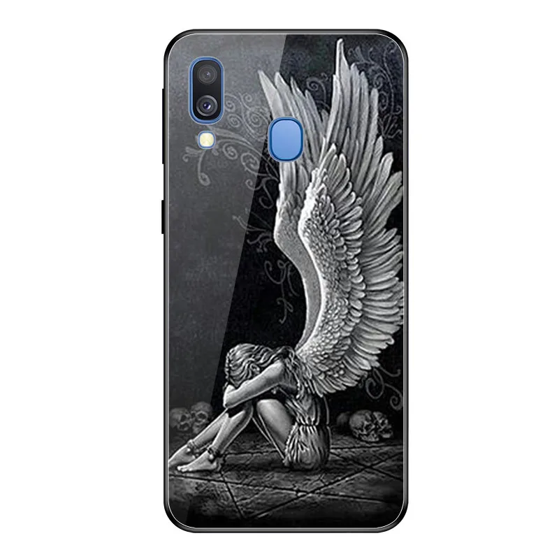 Geruide для Coque samsung A20E чехол, закаленное стекло чехол cubierta para Для Funda samsung Galaxy A20E A202F A 20E A20E чехол