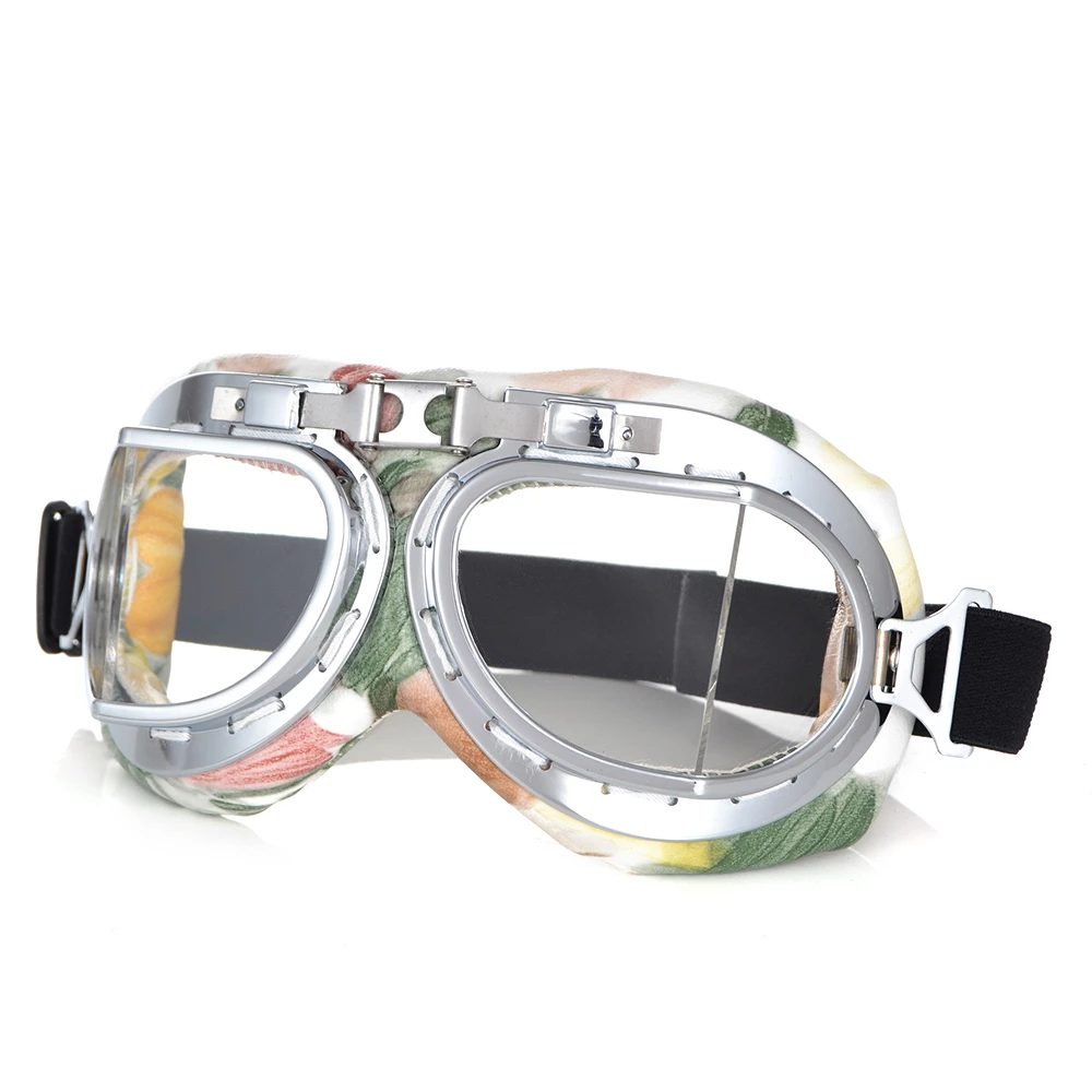 Очки для мотокросса, шлем, стимпанк, медные, летающие, мотоциклетные очки, пилот, байкер, очки, защитное снаряжение
