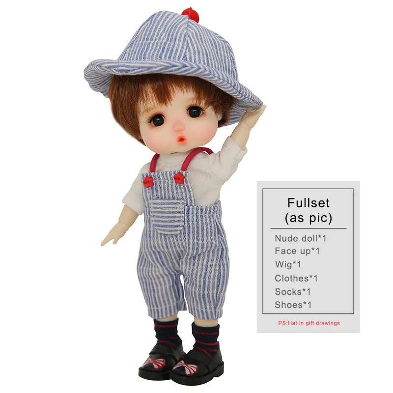 Новое поступление Dollbom Nita 1/8 BJD SD YoSD кукла высокое качество милые игрушки для девочек лучший рождественский подарок Luts Linachouchou - Цвет: Fullset as pic
