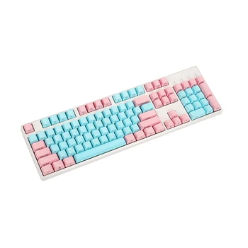 

Keycap Miami Accessory Easy Install 61 87 104 Key Mechanical Keyboard Thick PBT Office Home Durable Profile Switches For ANSI MX