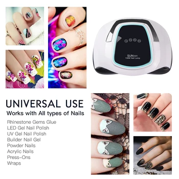 

108W 36 LED Nail Lamp Nail Dryer Curing All Gels For Manicure Pecicure 10/30/60/99s Timing Mode LCD Display New Fashion Nail Art