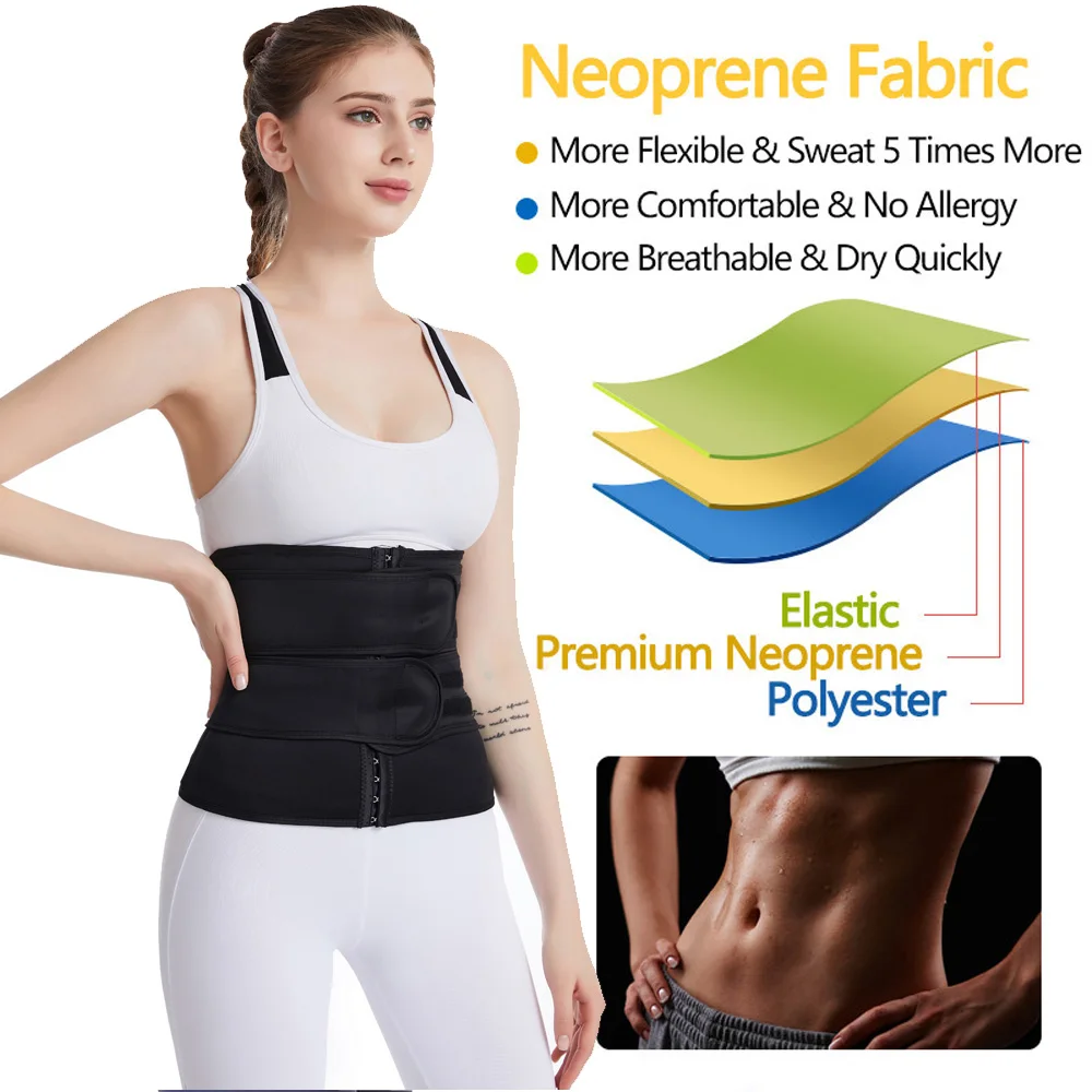 Women Shapewear Waist Trainer Shapers Neoprene Plus Size Body Slimming Sheath Reducing Tummy Sweat Workout Trimmer Belt Corset spanx shorts