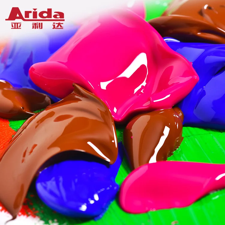 500ml Acrylic Paint DIY Painting Pigment Textile Paint for Artists Ceramic Stone Wall Craft Paints Color Pigments