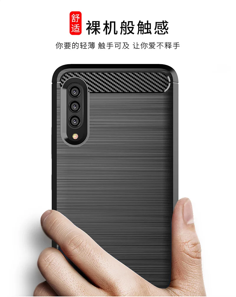 Для samsung Galaxy A90 5G чехол из мягкого углеродного волокна противоударный бампер полная Защита силиконовый чехол для Galaxy A90 5G