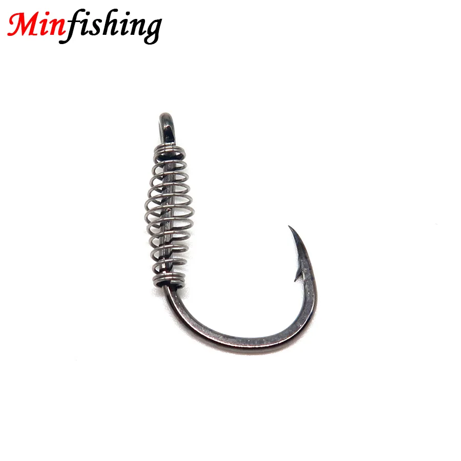 Fishing Hooks Jig Springs Fishing Hooks Swivels Hook Tackle Spring
