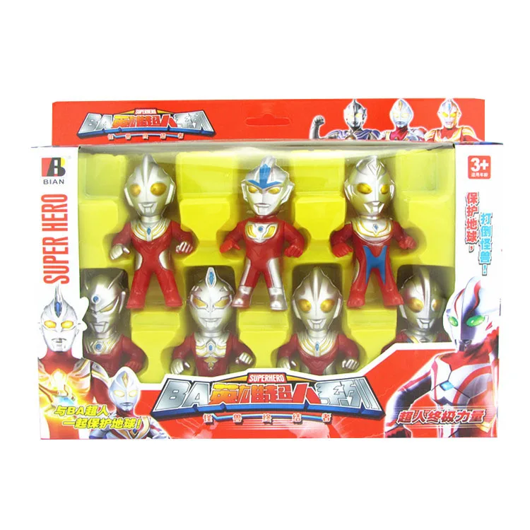 Altraman модель игрушки Вселенная модели супергероев Ultraman Severn Tiga Taro Robot Joints подвижные